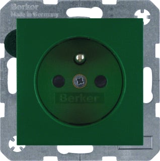 Hager Berker - S.1/B.3/B.7 Wandcontactdoos (WCD schakelmat.) Wcd 6765760063