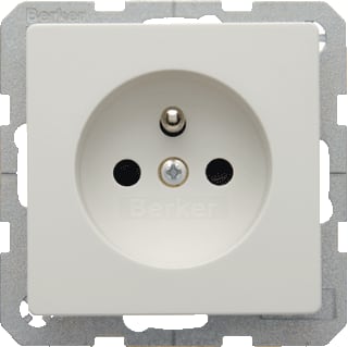 Hager Berker - Q.1/Q.3 Wandcontactdoos (WCD schakelmat.) Wcd Penaard Pwt