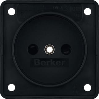 Hager Berker - Integro Wandcontactdoos (WCD schakelmat.) Wcd Kv Zw