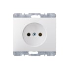 Hager Berker - K.1/K.5 Wandcontactdoos (WCD schakelmat.) Wcd 2P Stk K1/K5 Rvs