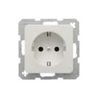 Hager Berker - Modul 2 Wandcontactdoos (WCD schakelmat.) wcd ra polarwit gl.  mod2