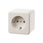 Hager Berker - Opbouw Wandcontactdoos (WCD schakelmat.) Wcd Ra 1V Stk Opb Pwt