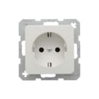 Hager Berker - Modul 2 Wandcontactdoos (WCD schakelmat.) wcd ra polarwit gl. mod2