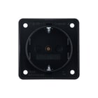 Hager Berker - Integro Wandcontactdoos (WCD schakelmat.) Wcd Ra Kv Schf Zw