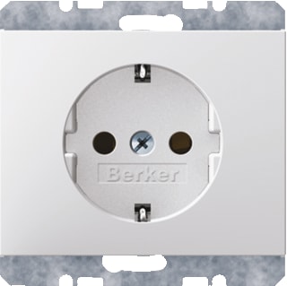 Hager Berker - K.1/K.5 Wandcontactdoos (WCD schakelmat.) Wcd Ra Schrf K1/K5 Wt