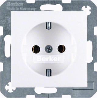 Hager Berker - S.1/B.3/B.7 Wandcontactdoos (WCD schakelmat.) Wcd 41431909