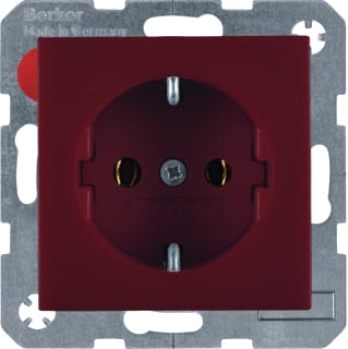 Hager Berker - S.1/B.3/B.7 Wandcontactdoos (WCD schakelmat.) Wcd 41431912