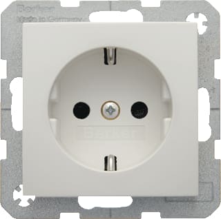 Hager Berker - S.1/B.3/B.7 Wandcontactdoos (WCD schakelmat.) Wcd Ra Kv Pwt