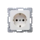 Hager Berker - Modul 2 Wandcontactdoos (WCD schakelmat.) wcd ra polarwit gl. mod2