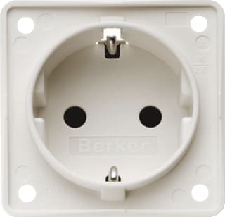 Hager Berker - Integro Wandcontactdoos (WCD schakelmat.) Wcd Ra Kv Stk Wt