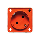 Hager Berker - Integro Wandcontactdoos (WCD schakelmat.) Wcd 45Gr Led Or