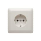 Hager Berker - Modul 2 Wandcontactdoos (WCD schakelmat.) wcd ra +afdpl pwi gl.mod2