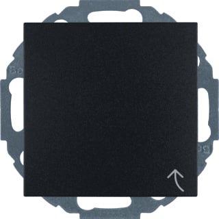 Hager Berker - S.1/B.3/B.7 Wandcontactdoos (WCD schakelmat.) Wcd Ra Klapd 45Gr Ant