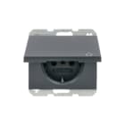 Hager Berker - K.1/K.5 Wandcontactdoos (WCD schakelmat.) Wcd Ra Kv Klapd Ant