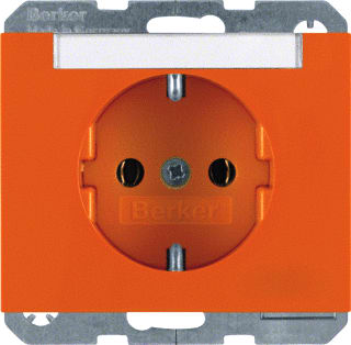 Hager Berker - K.1/K.5 Wandcontactdoos (WCD schakelmat.) wcd ra stk tkst or