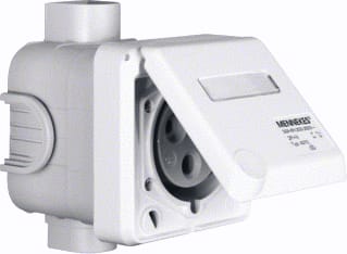 Hager Berker - CEE-wandcontactdoos 578601