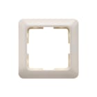Hager Berker - Modul 2 Afdekraam schakelmateriaal afdraam 1v wit gl. modul2