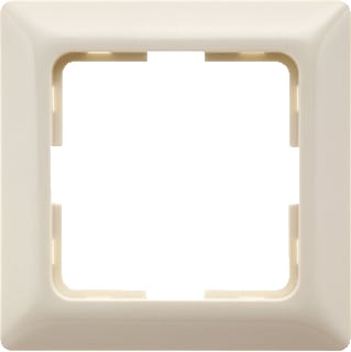 Hager Berker - Modul 2 Afdekraam schakelmateriaal afdraam 1v wit gl. modul2