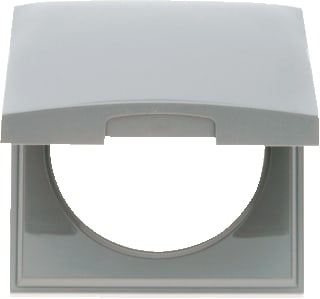 Hager Berker - Integro Afdekraam schakelmateriaal Afdkrm 1V Kldks Grs.Integ