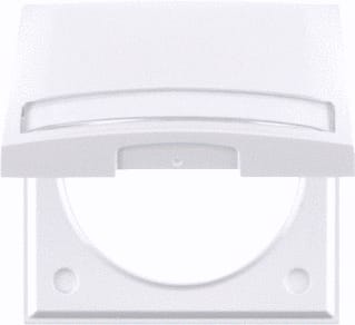 Hager Berker - Integro Afdekraam schakelmateriaal Afdkrm 1V Kldks+Tkst Pwt