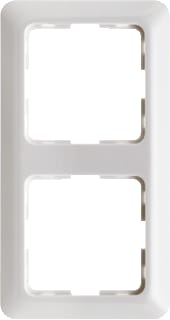 Hager Berker - Modul 2 Afdekraam schakelmateriaal afdraam 2v pwi gl. modul2