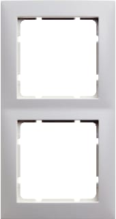 Hager Berker - S.1 Afdekraam schakelmateriaal Afdkrm 2V Pwi Mat S1