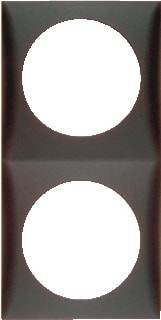 Hager Berker - Integro Afdekraam schakelmateriaal Afdkrm 2V Antr.Mat Integ