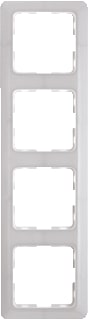 Hager Berker - Modul 2 Afdekraam schakelmateriaal afdraam 4v pwi gl. modul2