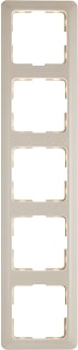 Hager Berker - Modul 2 Afdekraam schakelmateriaal afdraam 5v wit gl. modul2
