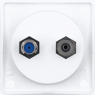 Hager Berker - Integro Antennecontactdoos antennecd 945602502