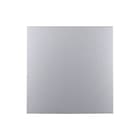 Hager Berker - B.1/B.7 Inzetplaat schakelmateriaal blindsl alu mat glas