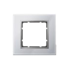 Hager Berker - B.7 Afdekraam schakelmateriaal Afdkrm 1V Alu B7Gls