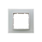 Hager Berker - B.7 Afdekraam schakelmateriaal Afdkrm 1V Polarw. B7Gls