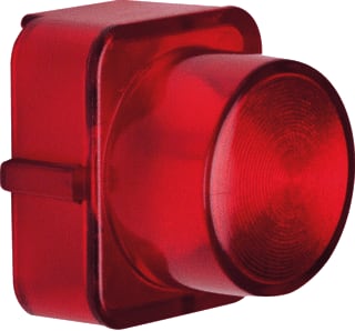 Hager Berker - 1930/Glas/R.classic Lens lichtsignaaleenheid 1222