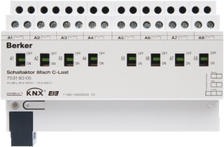 Hager Berker - Schakelactor bussysteem schakelactor 8v 16a   knx