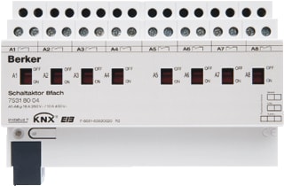 Hager Berker - Schakelactor bussysteem schakelactor 8v 16a   knx