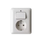 Hager Berker - Modul 2 Combinatie schakelaar/wcd comb wiss/wcd ra pwi mod2