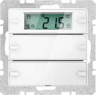 Hager Berker - Q.1/Q.3 Tastsensor bussysteem tastsensor 2v.disp.rwi q1