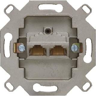 Hager Berker - Datacontactdoos twisted pair uae wcd 8/8 plg afgesch.