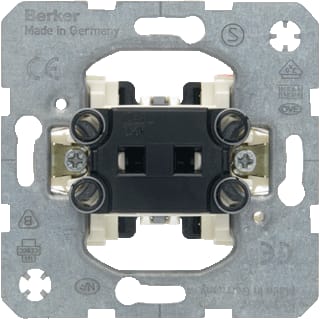 Hager Berker - Drukcontact Wipimpdr.1X M. +Meldcont.