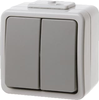 Hager Berker - Aquatec Installatieschakelaar schakelaar serie aqua