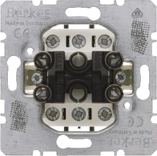 Hager Berker - Installatieschakelaar Wippenschakelaar 3X 1Plg