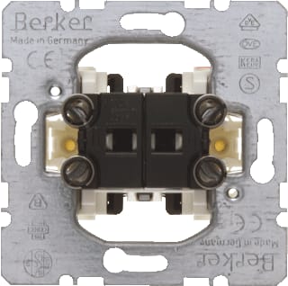 Hager Berker - Installatieschakelaar Wippenschak.Serie Hollew.