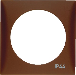 Hager Berker - Integro Afdekraam schakelmateriaal Afdkrm 1V Chr