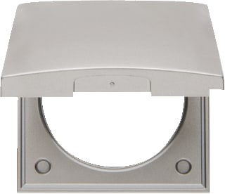 Hager Berker - Integro Afdekraam schakelmateriaal Afdkrm 1V Edelst