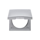 Hager Berker - Integro Afdekraam schakelmateriaal Afdkrm 1V Kldks Chr.Integ