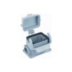 Harting - HAN E Rechthoekige (industrie) connector Opbhs+Deks V 6P+Am