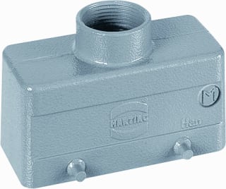 Harting - HAN E Rechthoekige (industrie) connector Stekhs Re Han E16P+A M
