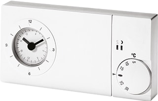 Eberle - Easy Ruimteklokthermostaat Kloktherm Easy-3P 24V
