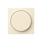 Gira - Systeem 55 Bed.element / centr.pl. schakelmat. Cpl+Knop Dim Cr